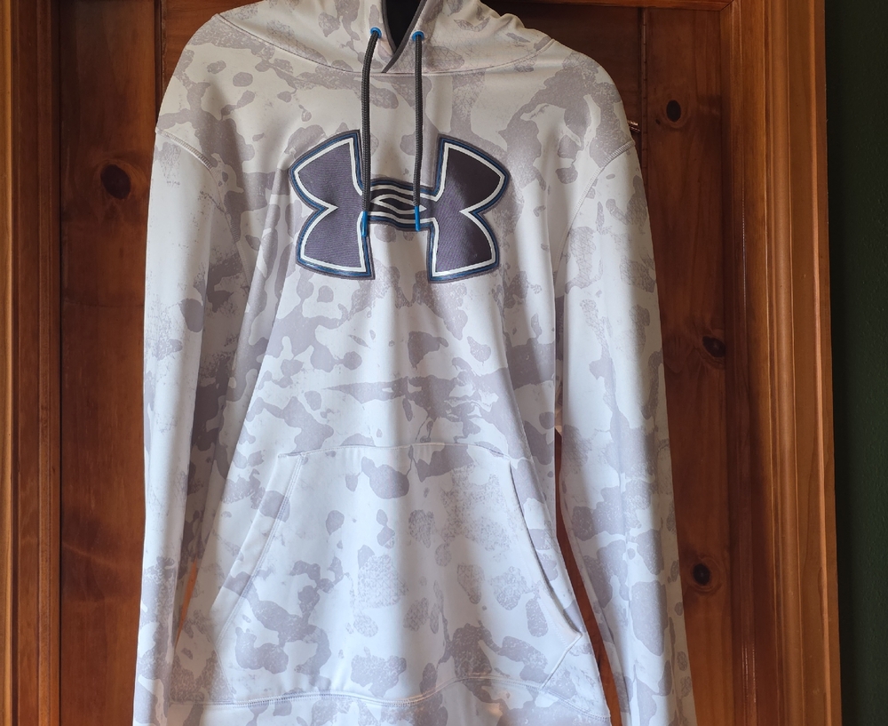 Under Armour White Camouflage Hoodie